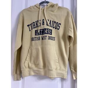 Turks & Caicos Yellow Sweatshirt | Size Small